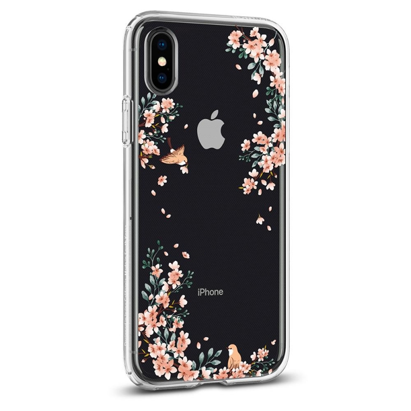 iPhone X Case Liquid Crystal Blossom
