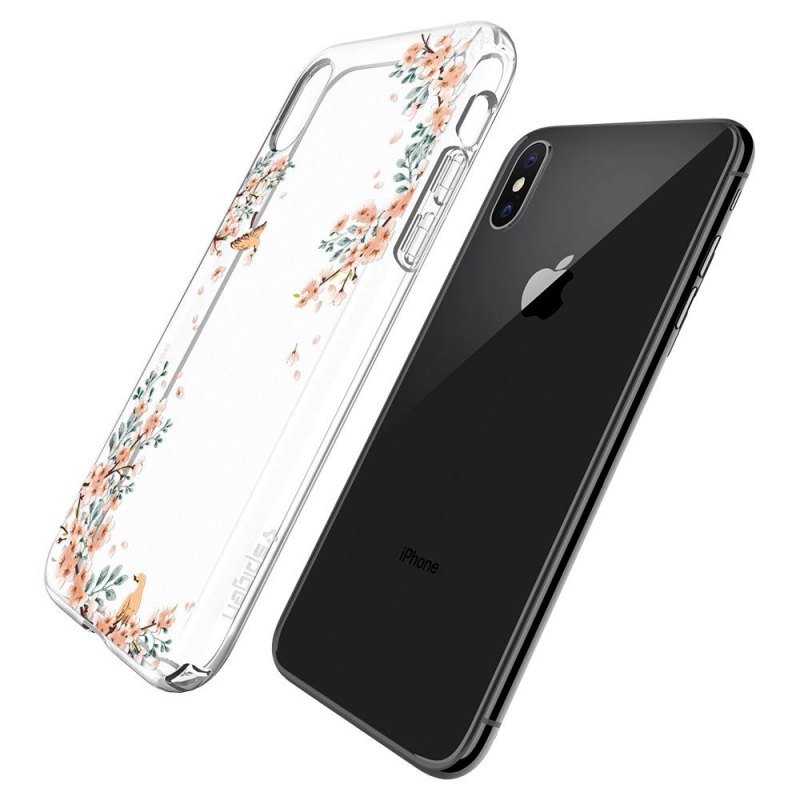 iPhone X Case Liquid Crystal Blossom