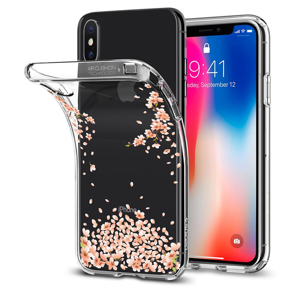 iPhone X Case Liquid Crystal Blossom