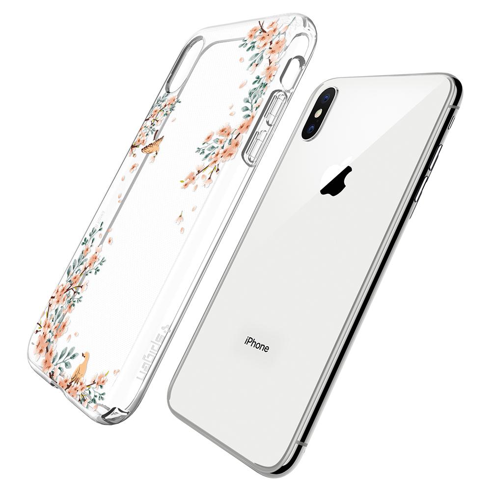 iPhone X Case Liquid Crystal Blossom