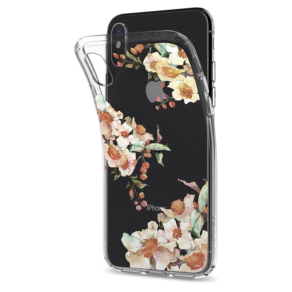 iPhone X Case Liquid Crystal Aquarelle