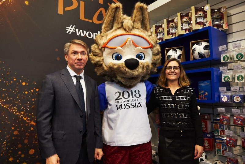 Открытие первого Официального Магазина Чемпионата мира 2018