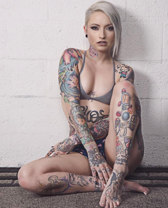 Tattoo girl