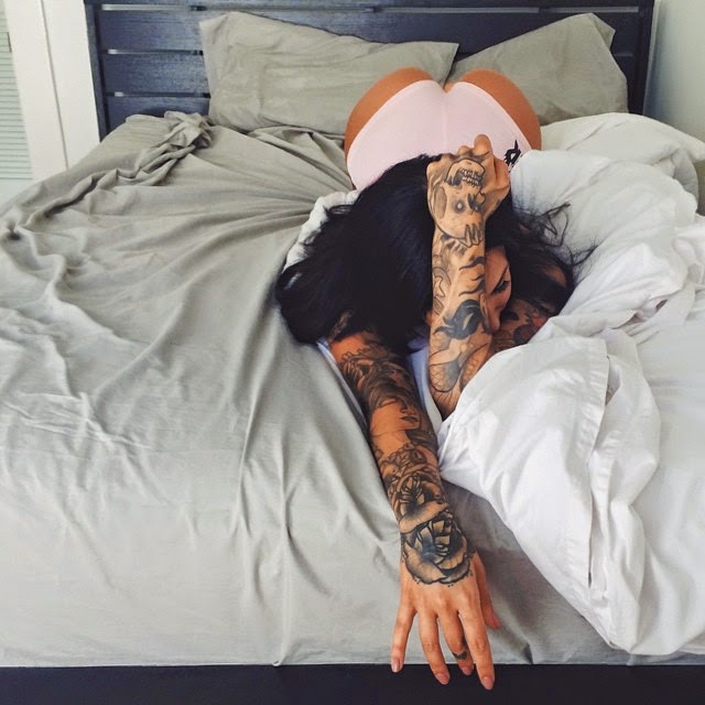 Tattoo girl instagram