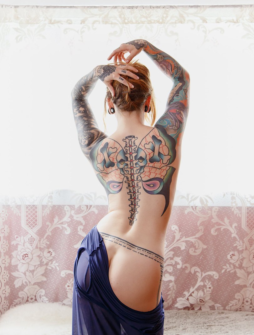 Tattoo girl instagram
