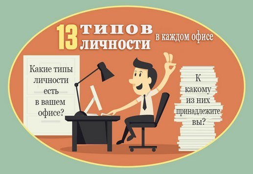 13 типов личности в каждом офисе