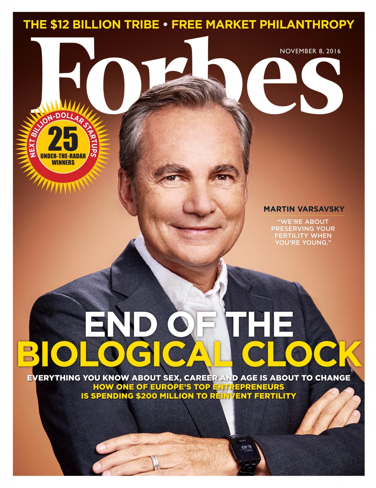 Обложка журнала Forbes