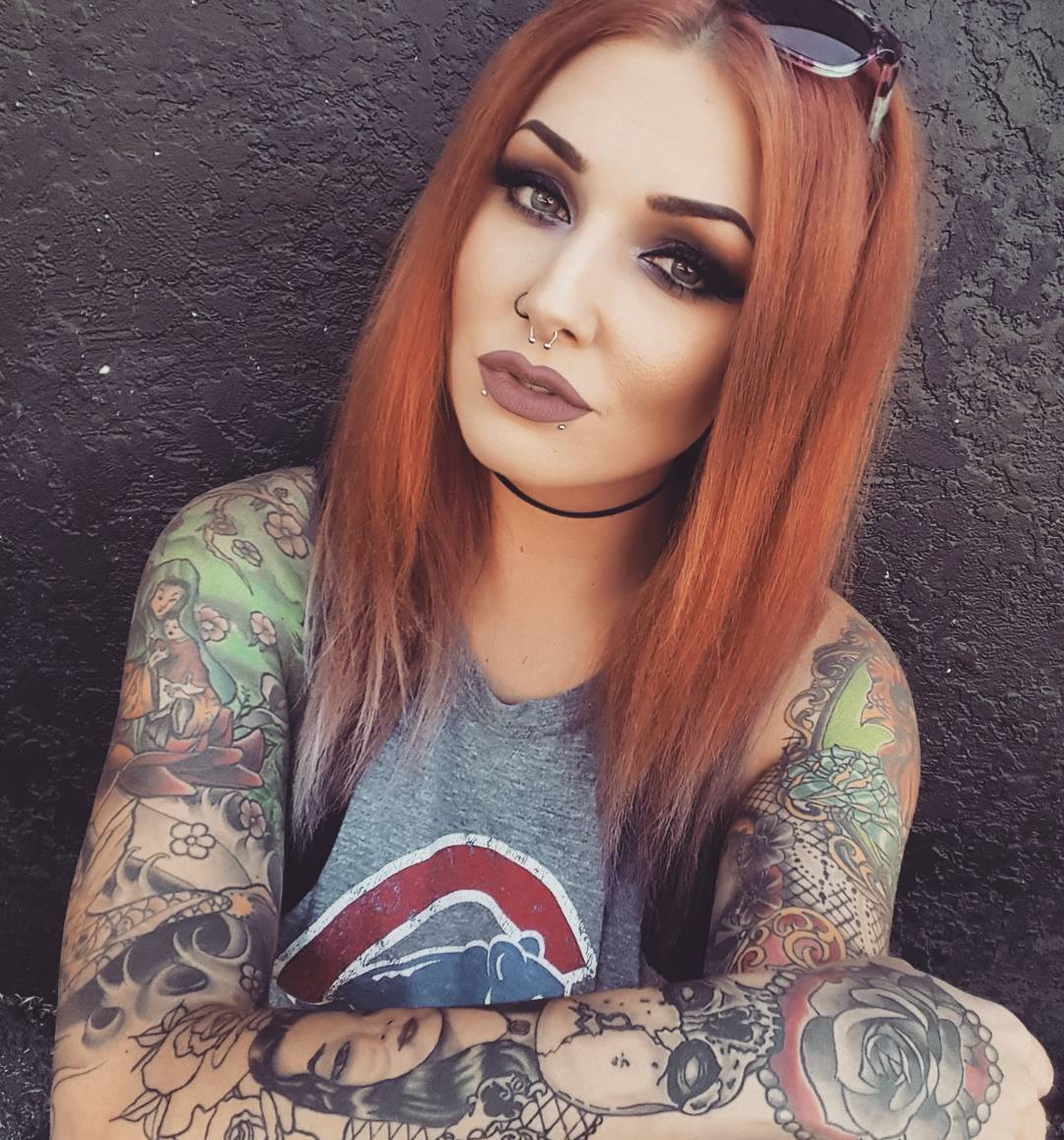 Tattoo girl instagram