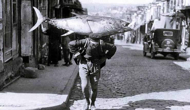 Рыбак, Стамбул, 1930 год