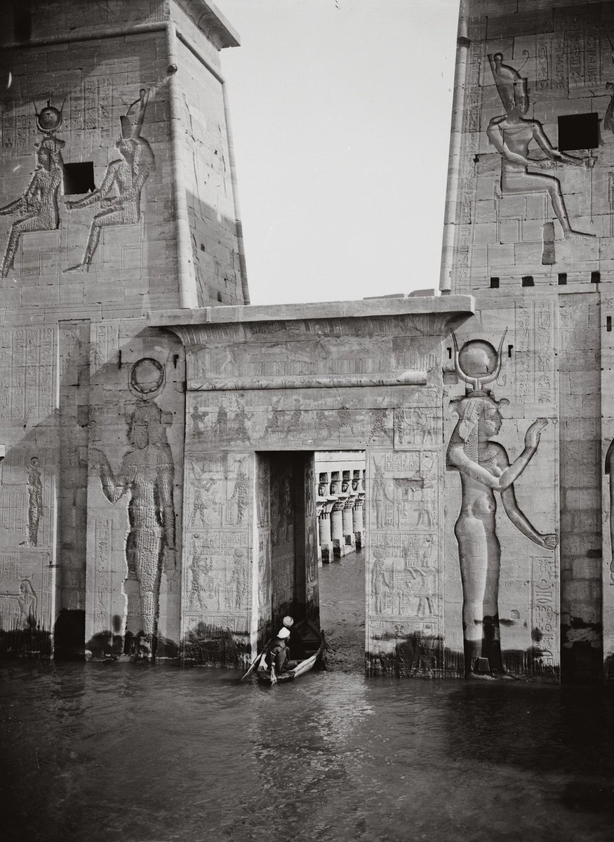 Затопленный храм Исиды Филы, Египет