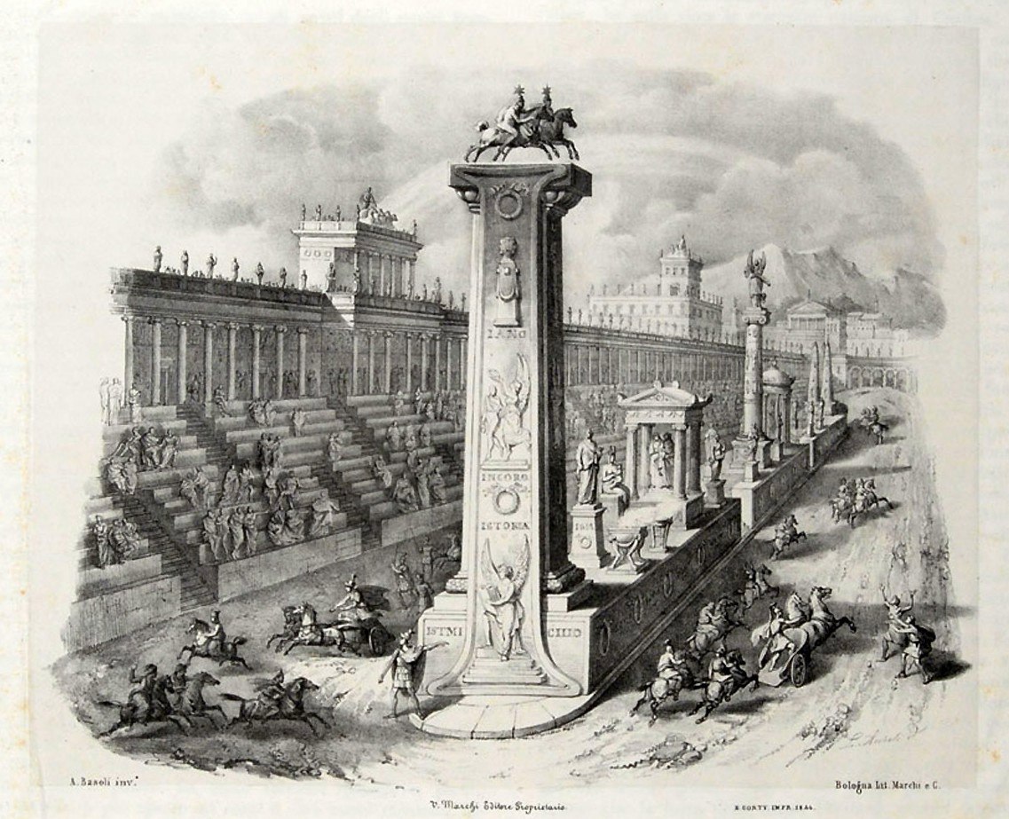 Архитектурный алфавит Antonio Basoli, 1843