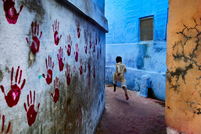 Бегущий мальчик, Джодхпур, Индия