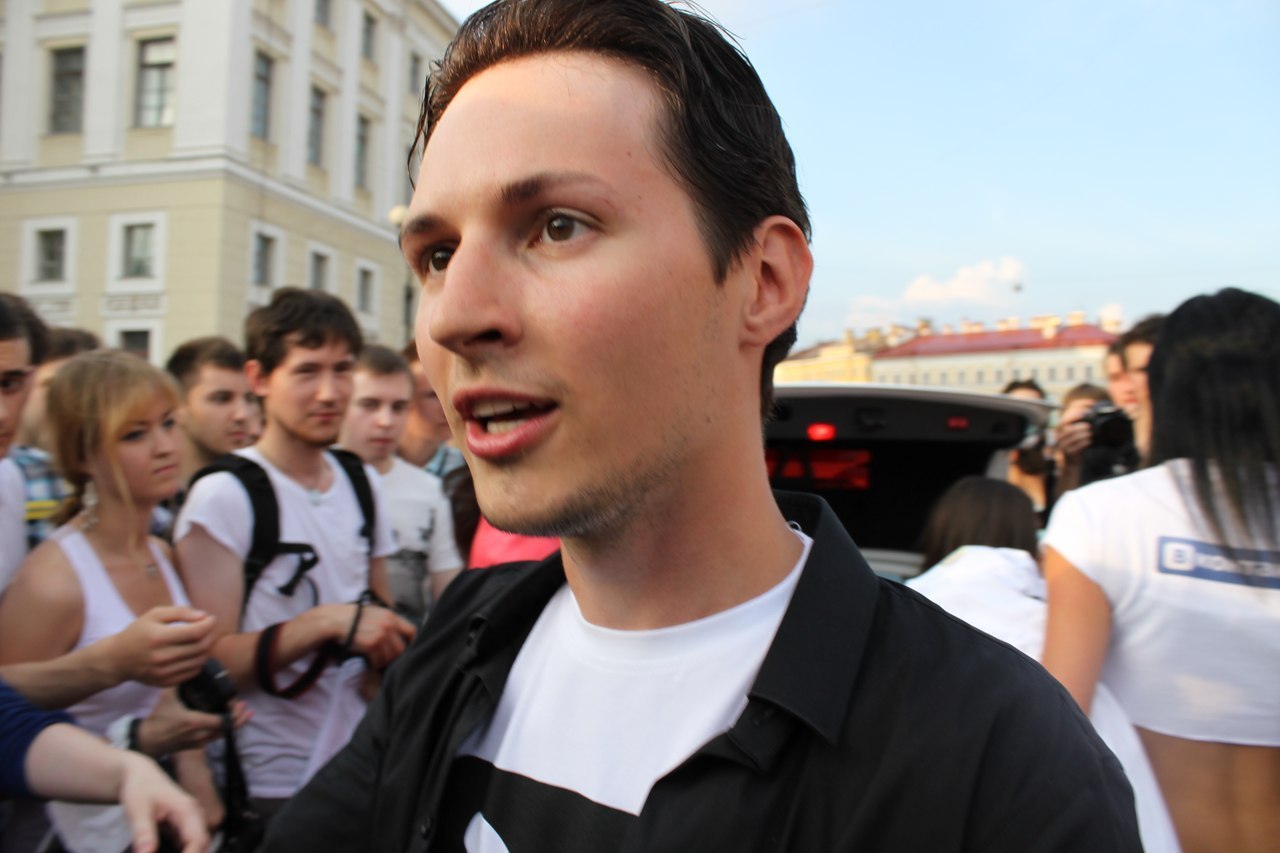 Pavel Durov 8 июля 2012 г. Флешмоб.