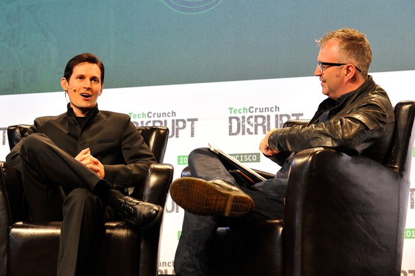 TechCrunch Disrupt SF 2015 Сан-Франциско, 21 сентября, 22:25 - 22:47 Pavel Durov and Mike Butcher