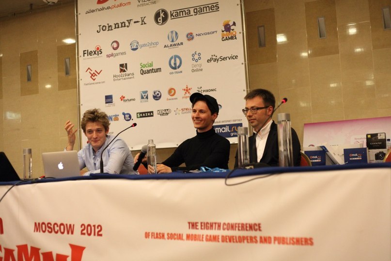 Павел Дуров - Flash GAMM Moscow 2012