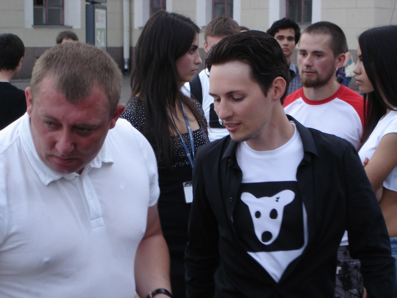 Pavel Durov 8 июля 2012 г. Флешмоб.