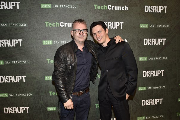 TechCrunch Disrupt SF 2015 Сан-Франциско, 21 сентября, 22:25 - 22:47 Pavel Durov and Mike Butcher