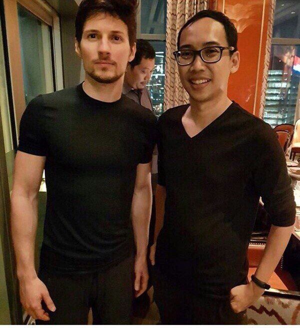 Павел Дуров в Индонезии