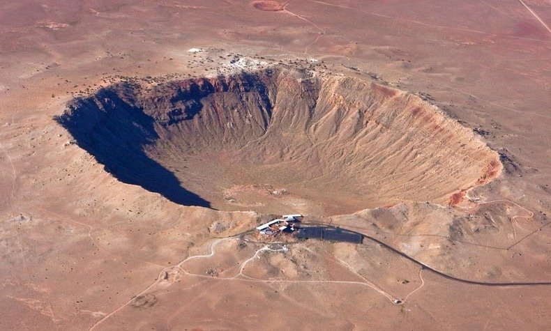 Самый большой кратер