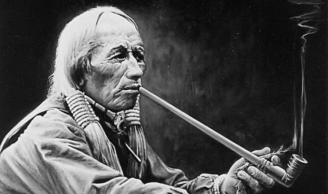 Тысячелетиями индейцы Северной Америки курили вовсе не табак