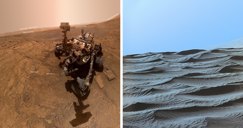 20 фотографий с Марса, сделанных марсоходом НАСА «Кьюриосити»