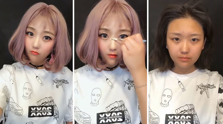 Сняла лицо: поразительные фото блогеров до и после снятия макияжа