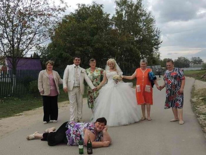 Плакать или смеяться? 45 нелепых свадебных фотографий