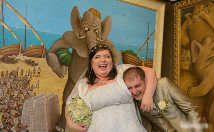 Плакать или смеяться? 45 нелепых свадебных фотографий