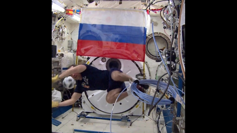 Космонавты готовятся к #ЧМ2018