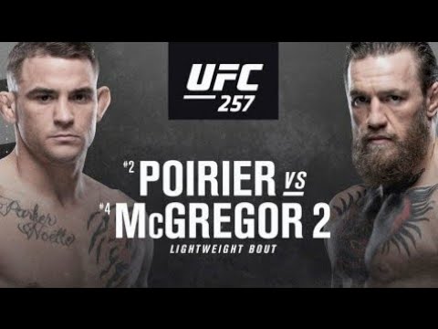 McGregor vs Poirier 2 full fight UCF 276 -Конор Макгрегор vs Дастин Пуарье полный бой