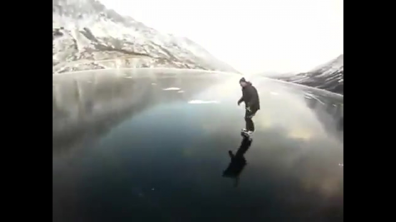 Хоккей на горном озере