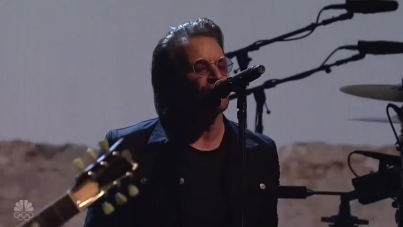U2 - American Soul  (Live on SNL)