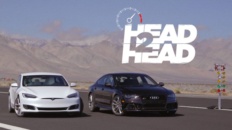 Tesla Model S P100D vs. Audi RS7 Performance [Head 2 Head 88]