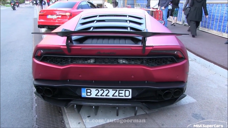 Lamborghini Huracan in Monaco