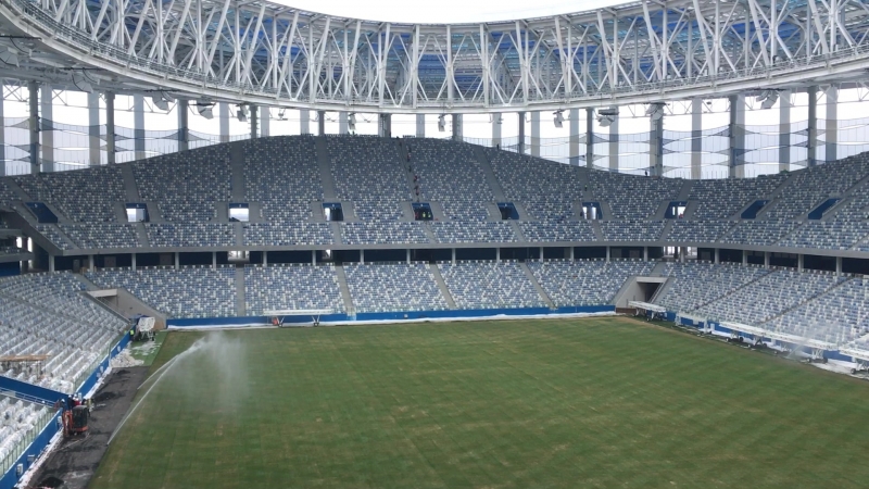 Проверка звука на «Стадионе Нижний Новгород»