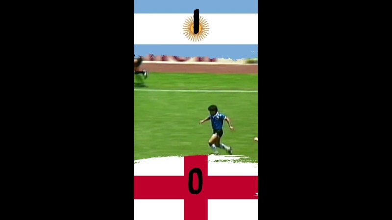 ЧМ-1986. Аргентина - Англия - 2:1. Лучшие моменты