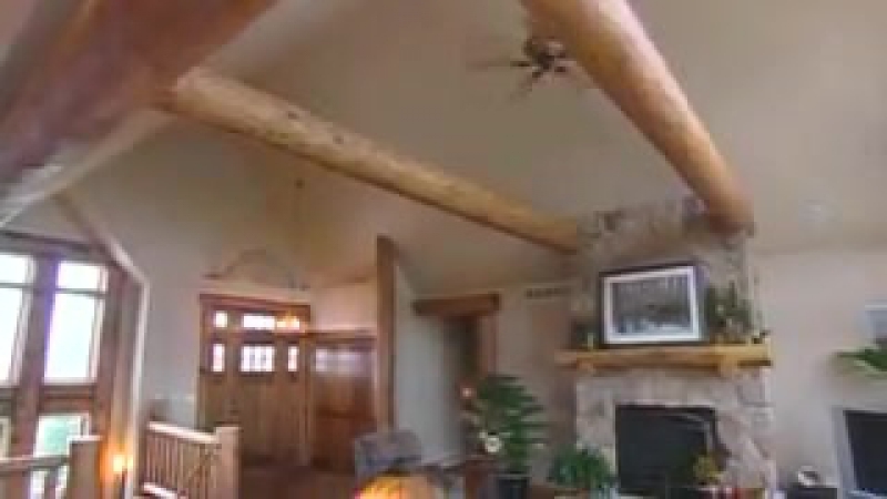 Red River Home Tour by Wisconsin Log Homes