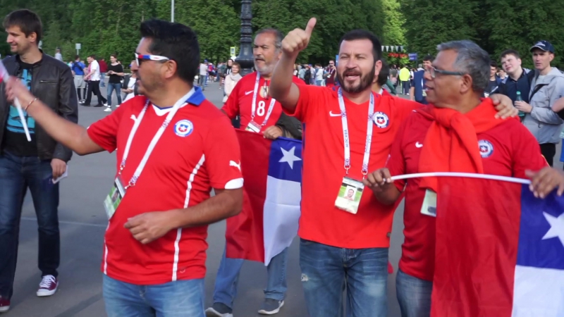 Чилийцы перед финалом КК-2017