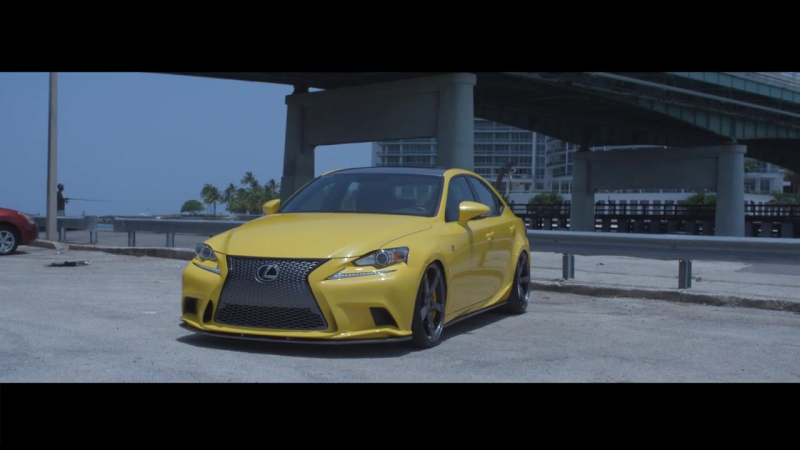 LFA Yellow Lexus IS 350    Build Story    Vossen CV3-R (4K)