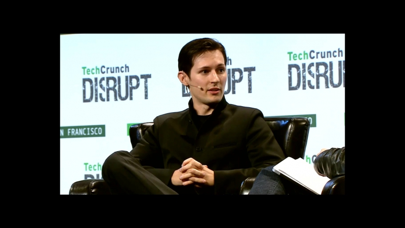 Павел Дуров на TechCrunch Disrupt SF, полная версия без тормозов