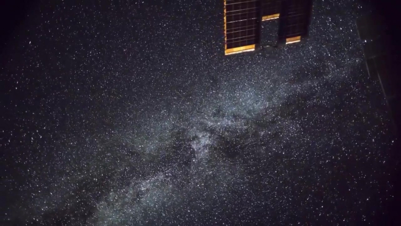 Jack Fischer - Milky Way Time-Lapse from the International Space Station