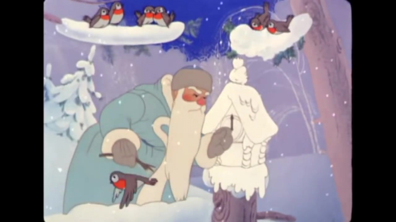 Зимняя сказка - Советский мультфильм про новый год для детей