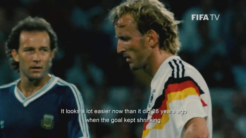 Андреас Бреме вспоминает свой победный гол в финале ЧМ-1990