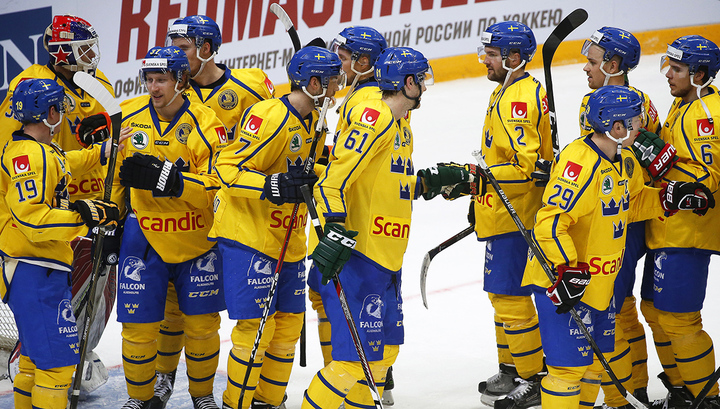 Шведские хоккеисты не оставили шансов сборной Южной Кореи