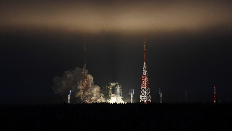 Спутник "Глонасс-М" запустили на ракете с космодрома Плесецк