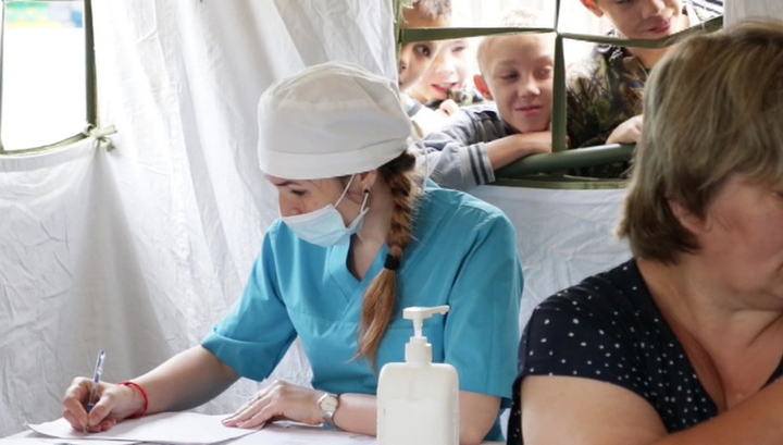 Иркутская область: военные проводят вакцинацию детей-сирот