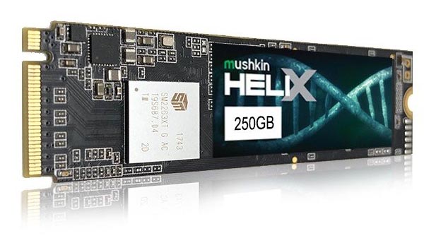 SSD-накопители Mushkin Helix-L поддерживают протокол NVMe 1.3