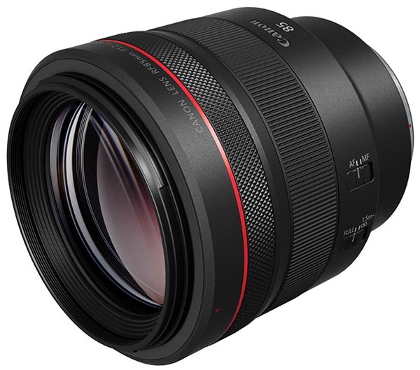 Canon представила портретный объектив для фотокамер системы EOS R