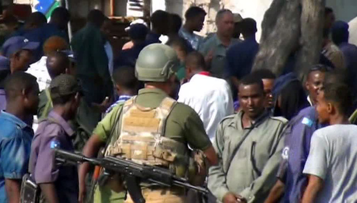 В столице Сомали прогремел взрыв и слышна стрельба