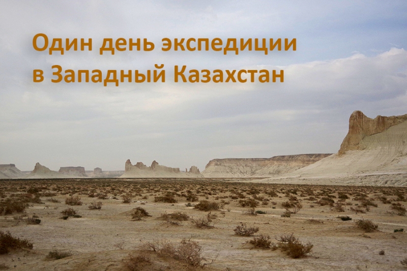 Один день экспедиции в Западный Казахстан